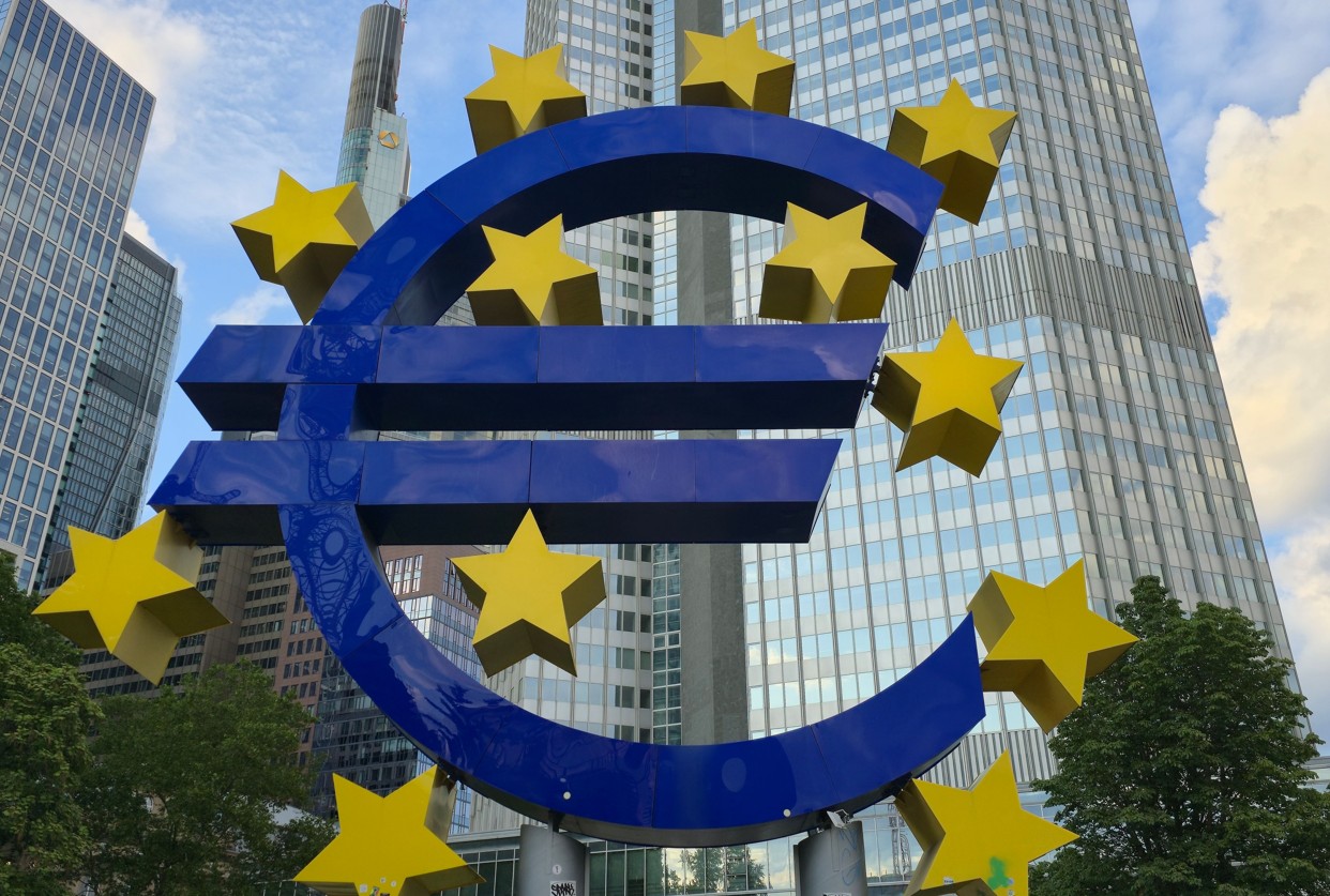 Euro Symbol in Frankfurt am Main