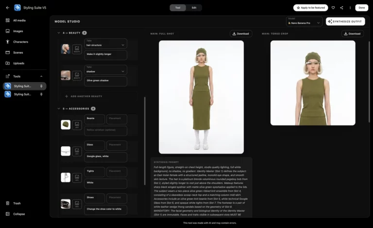 Google Flow Jane_SS Styling Tool