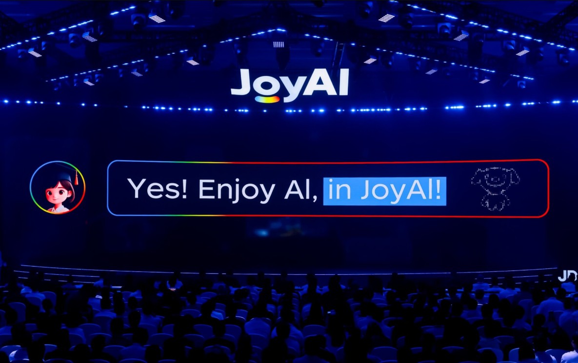 Grosses JoyAI auf einer Showbuehne