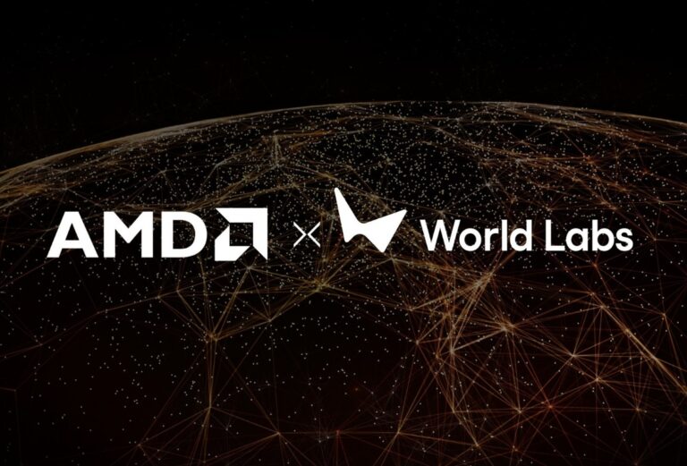 Logos von AMD und World Labs