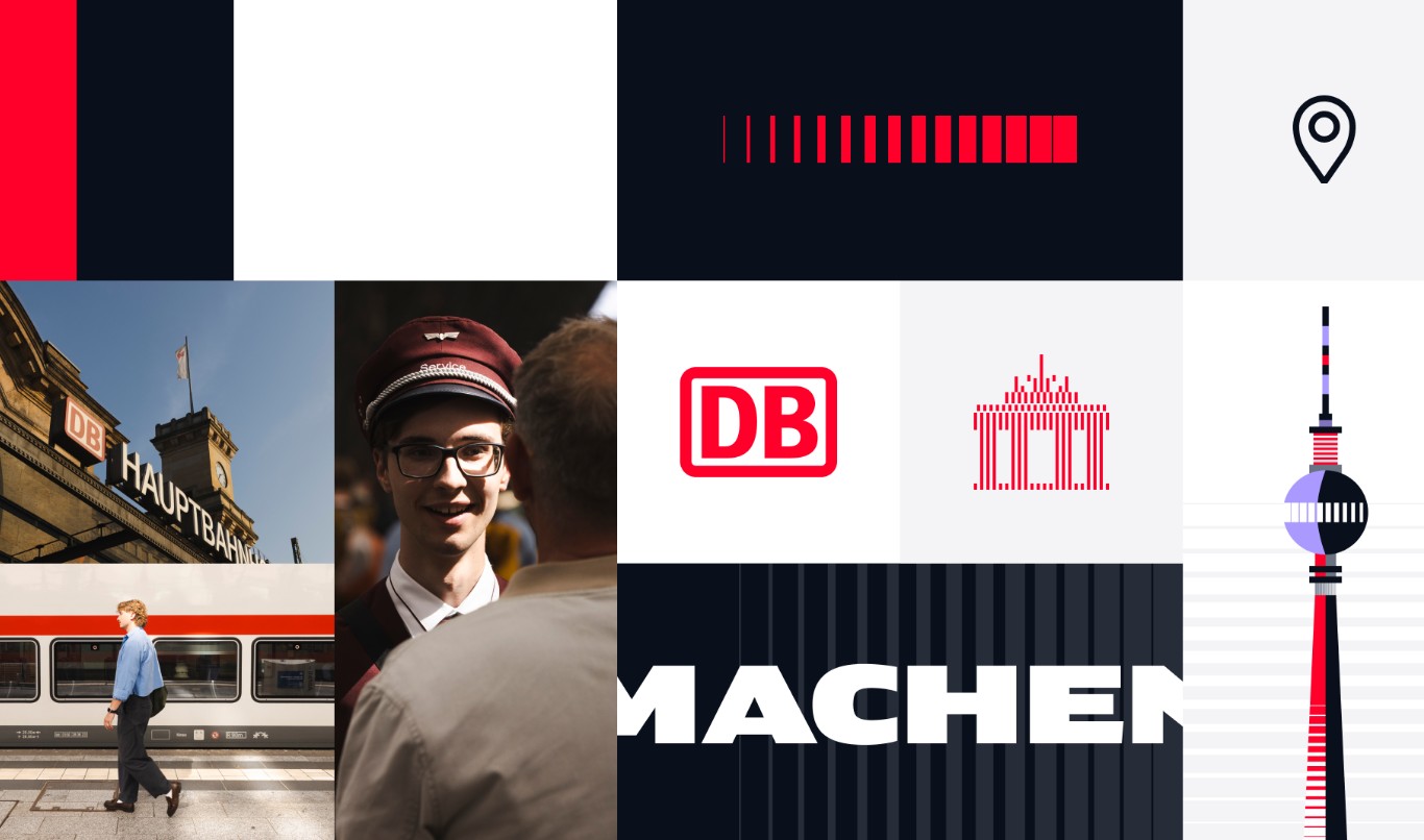 Neues Markenbild der Deutschen Bahn