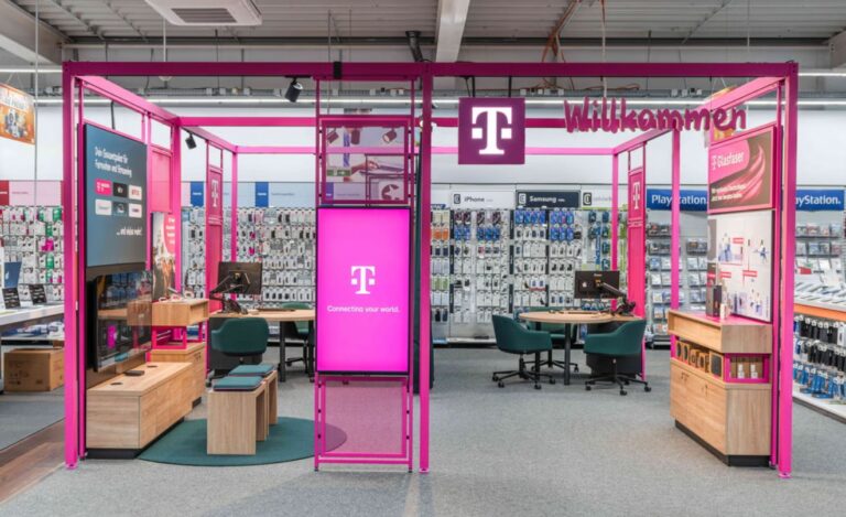 Shop in Shop Storeformat der Deutschen Telekom