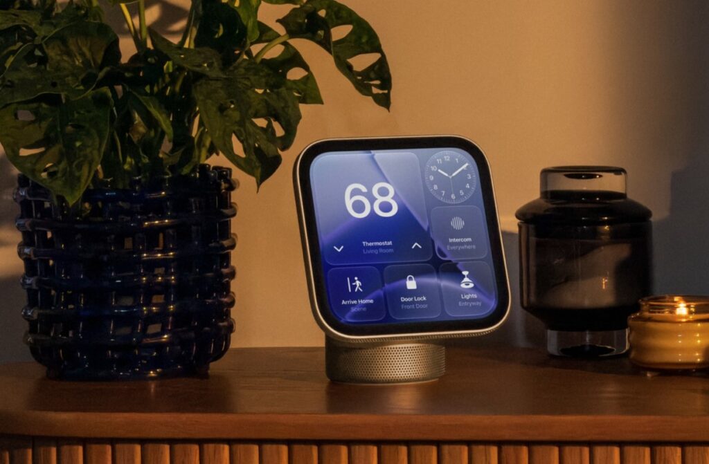 Apple HomeView auf einem Regal