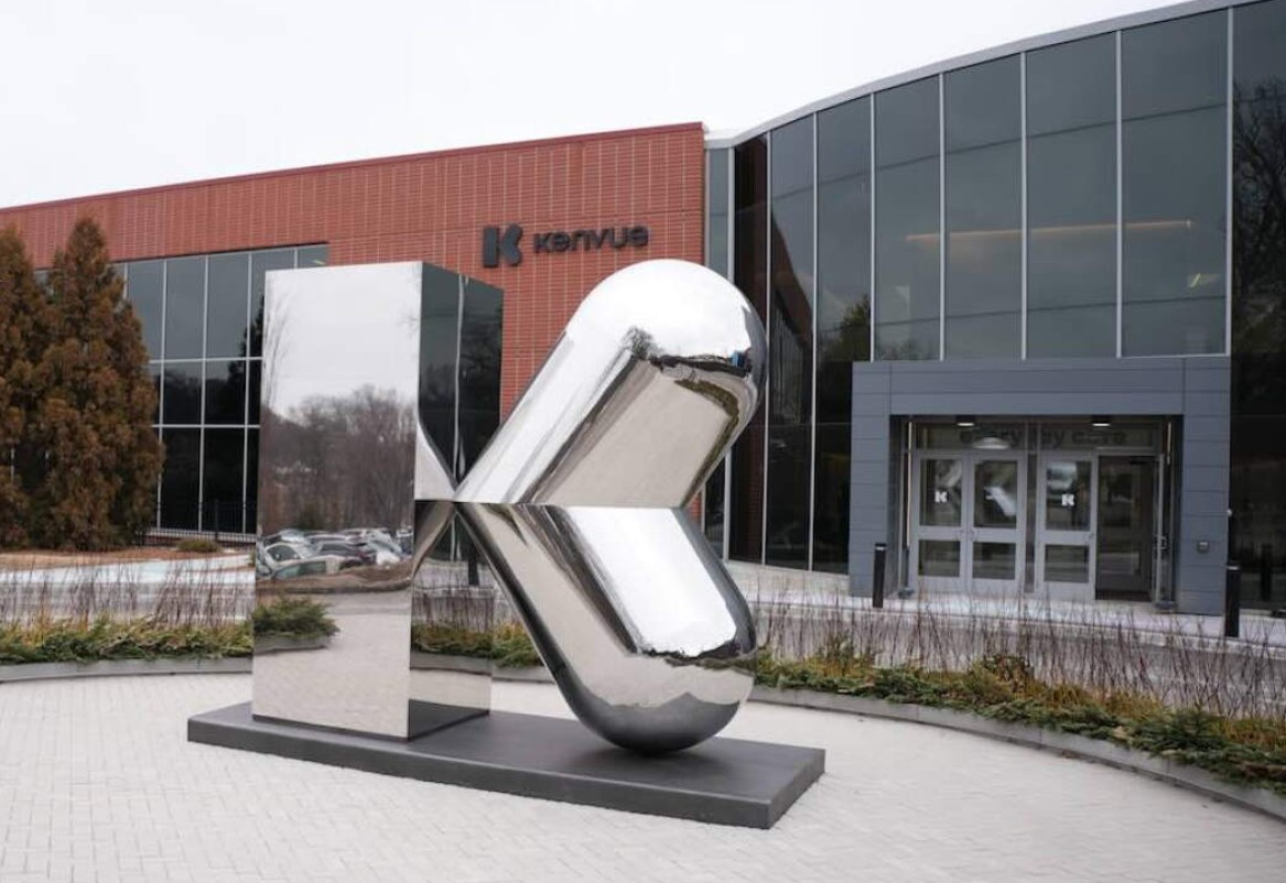 Eingang zum Headquarter von Kenvue