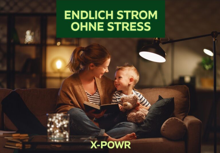 Kampagnenmotiv von X Powr Strom