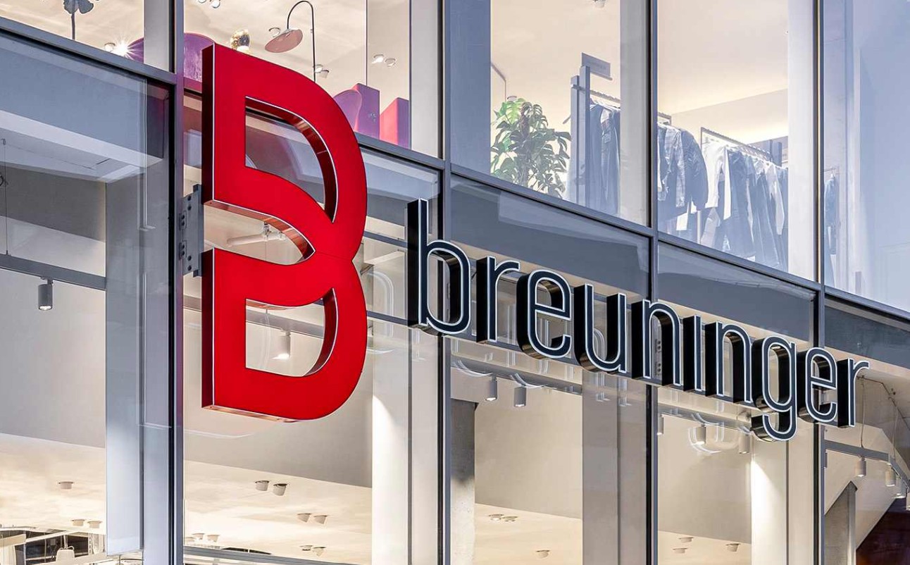 Logo von Breuninger am Flagship Hamburg