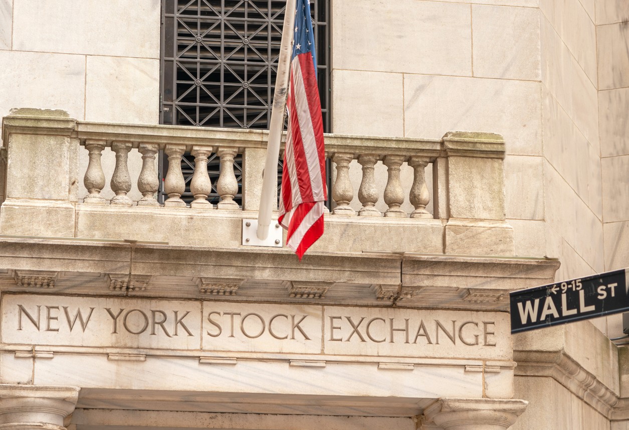 New York Stock Exchange an der Wall Street